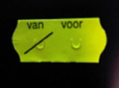 From/For labels